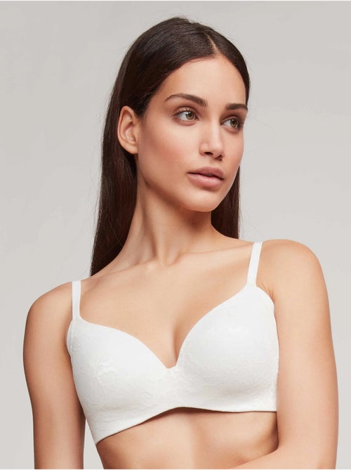 Soutien-gorge dos réducteur avec armature en silicone - Kiabi