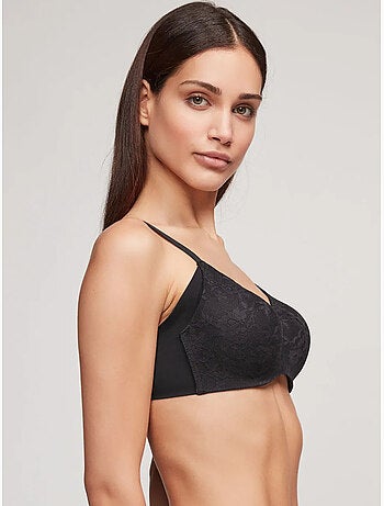 Soutien-gorge dos réducteur avec armature en silicone