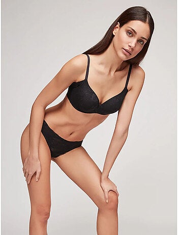 Soutien-gorge dos réducteur avec armature en silicone