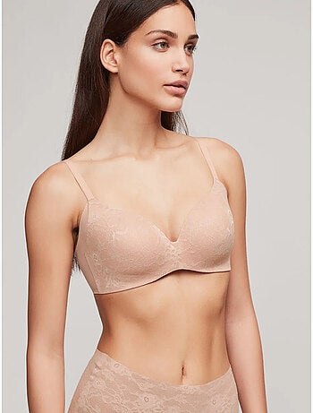 Soutien-gorge dos réducteur avec armature en silicone