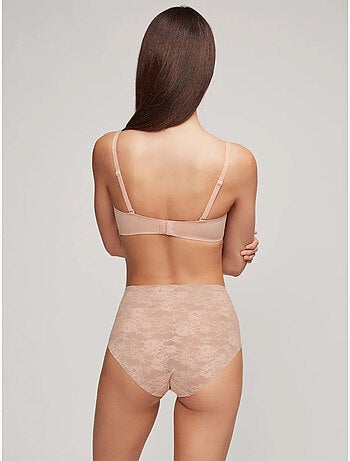 Soutien-gorge dos réducteur avec armature en silicone