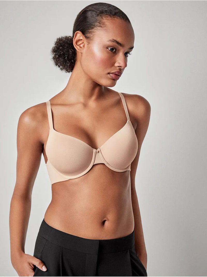 Soutien-gorge dos réducteur bonnets b et c Rose - Kiabi