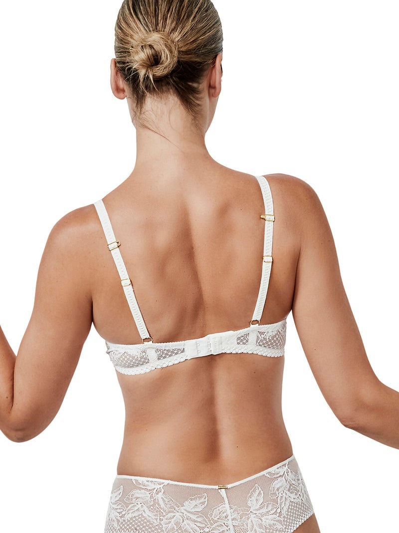 Soutien-gorge double push-up MALITZIA MARIAGE Ecru - Kiabi