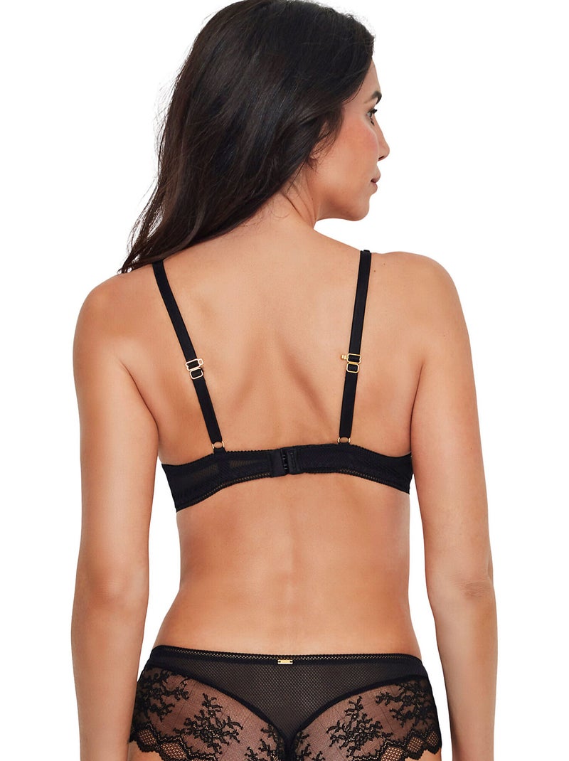 Soutien-gorge double push-up MANUELA Noir - Kiabi