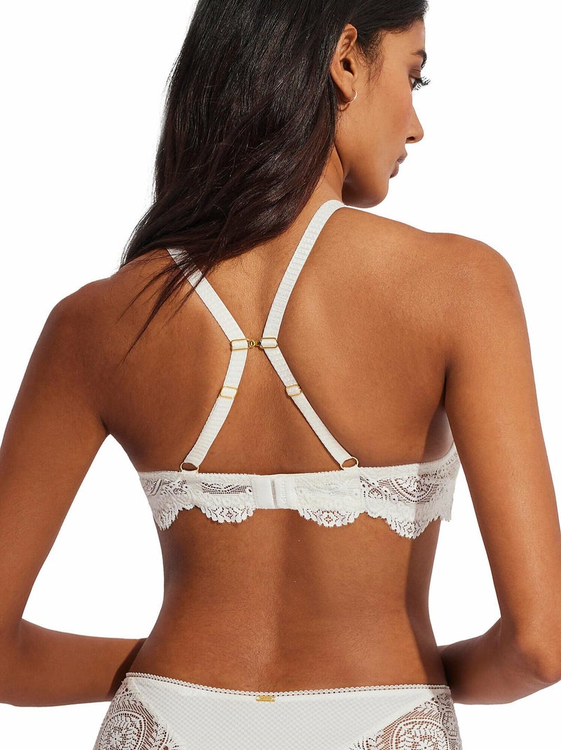 Soutien-gorge double push-up Matilda mariage Ecru - Kiabi