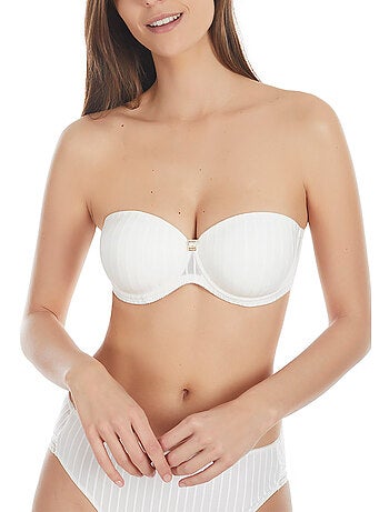 Soutien-gorge écologique bandeau Glacier mariage ivoire