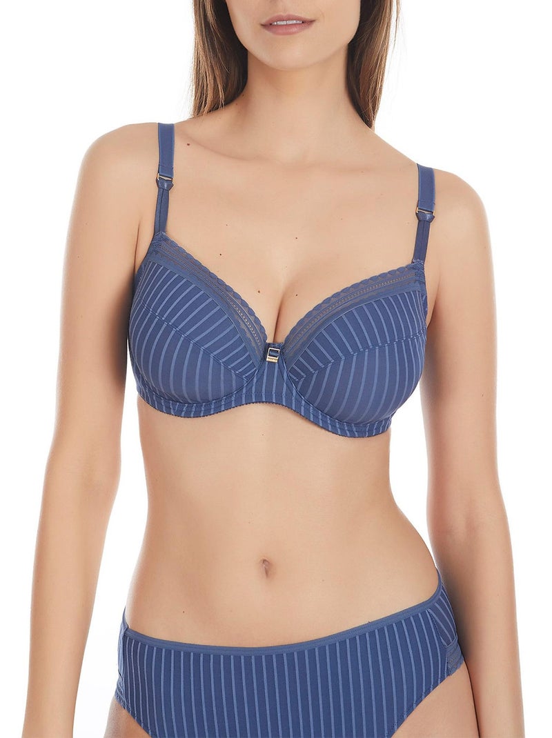 Soutien-gorge écologique emboîtant Glacier Bleu - Kiabi