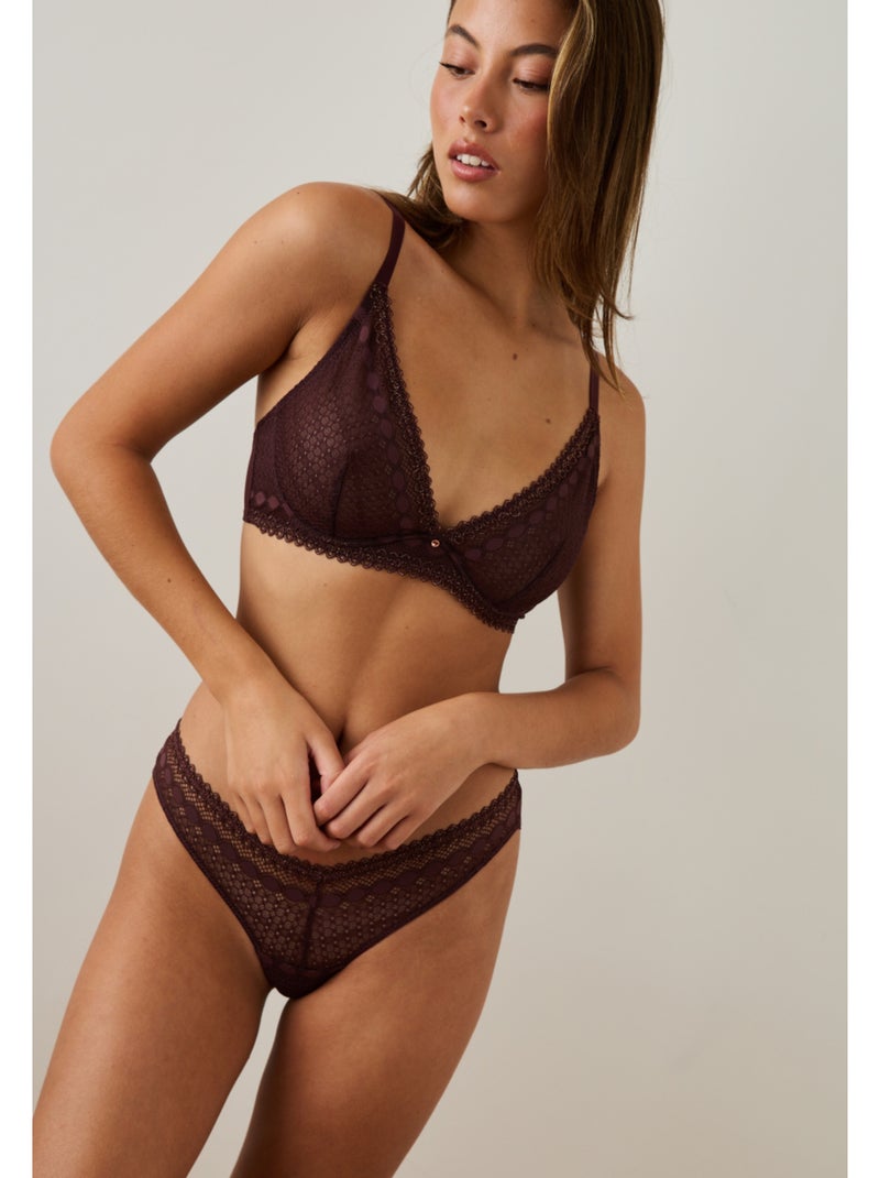 Soutien-gorge eden Violet - Kiabi