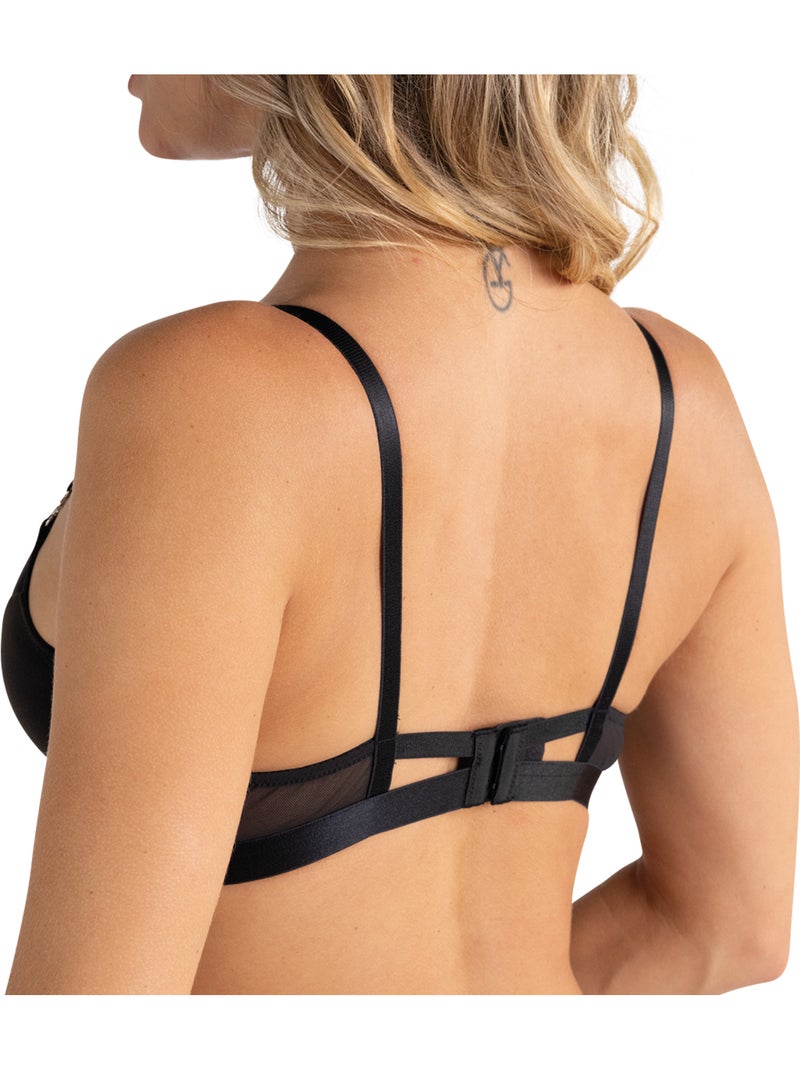 Soutien-gorge emboitant à armatures femme Iconic Delight Passio Noir - Kiabi