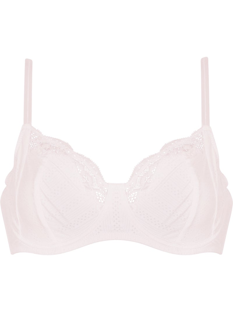 Soutien-gorge emboitant à armatures femme Passionnée Passio Rose - Kiabi