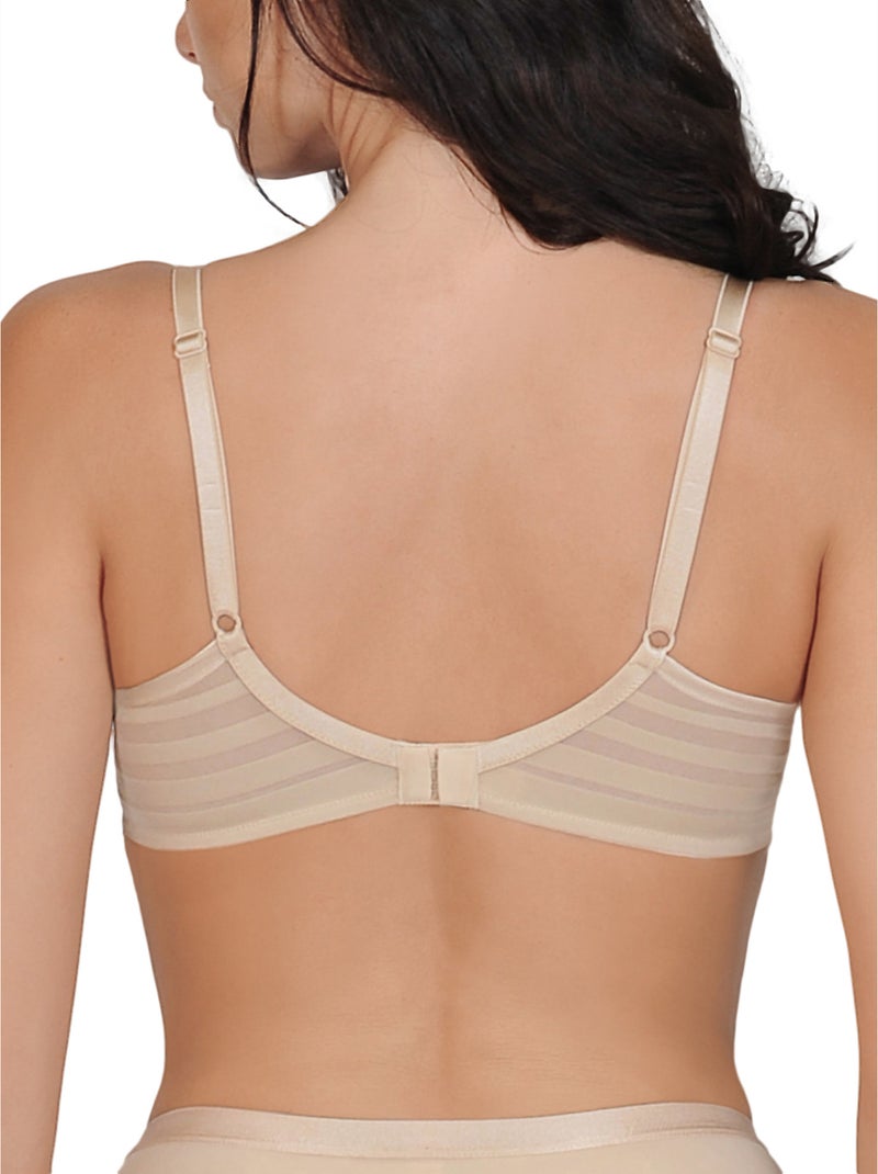 Soutien-gorge emboitant Alegra B à E Beige - Kiabi
