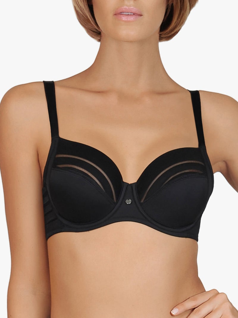 Soutien-gorge emboitant Alegra B à E Noir - Kiabi