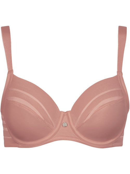 Soutien-gorge emboîtant Alegra cuivre F à H - Kiabi