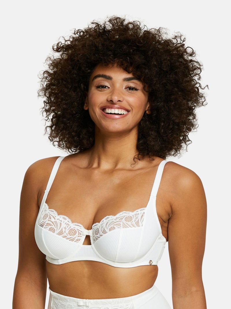 Soutien-gorge emboîtant Ariane Essential Sans Complexe Ivoire - Kiabi