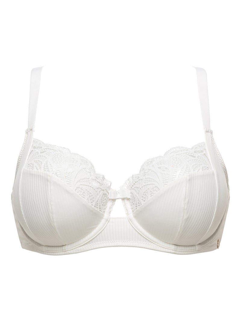 Soutien-gorge emboîtant ariane essential sans complexe lingerie Ivoire - Kiabi