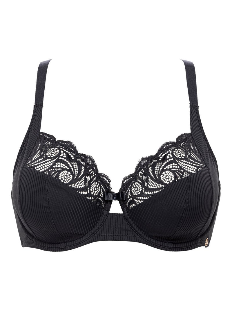 Soutien-gorge emboîtant Ariane Essential Sans Complexe Noir - Kiabi