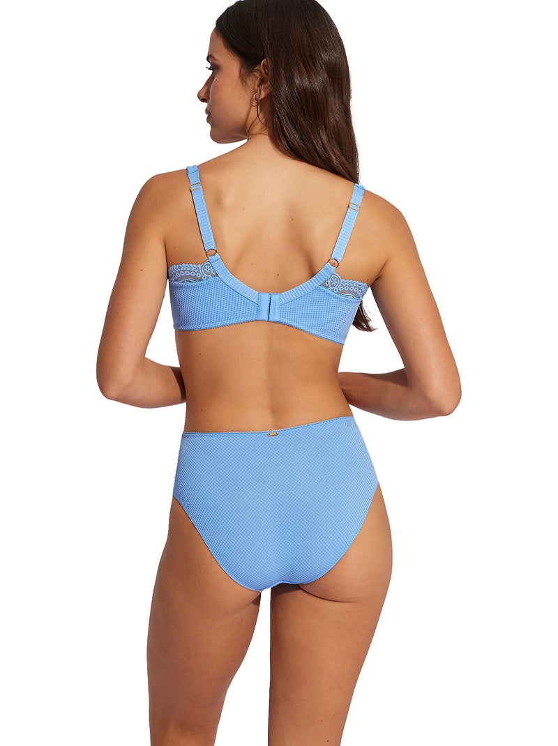 Soutien-gorge emboîtant armaturé confort Matilda Bleu - Kiabi