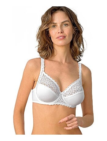 Soutien-gorge emboîtant avec armatures dentelle