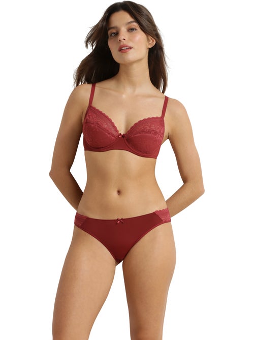Soutien-gorge emboitant avec armatures Feminine Line - Kiabi