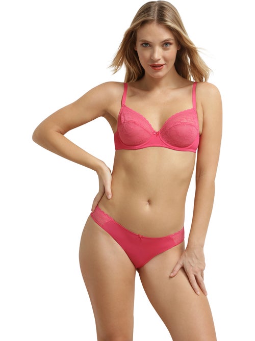 Soutien-gorge emboitant avec armatures Feminine Line - Kiabi