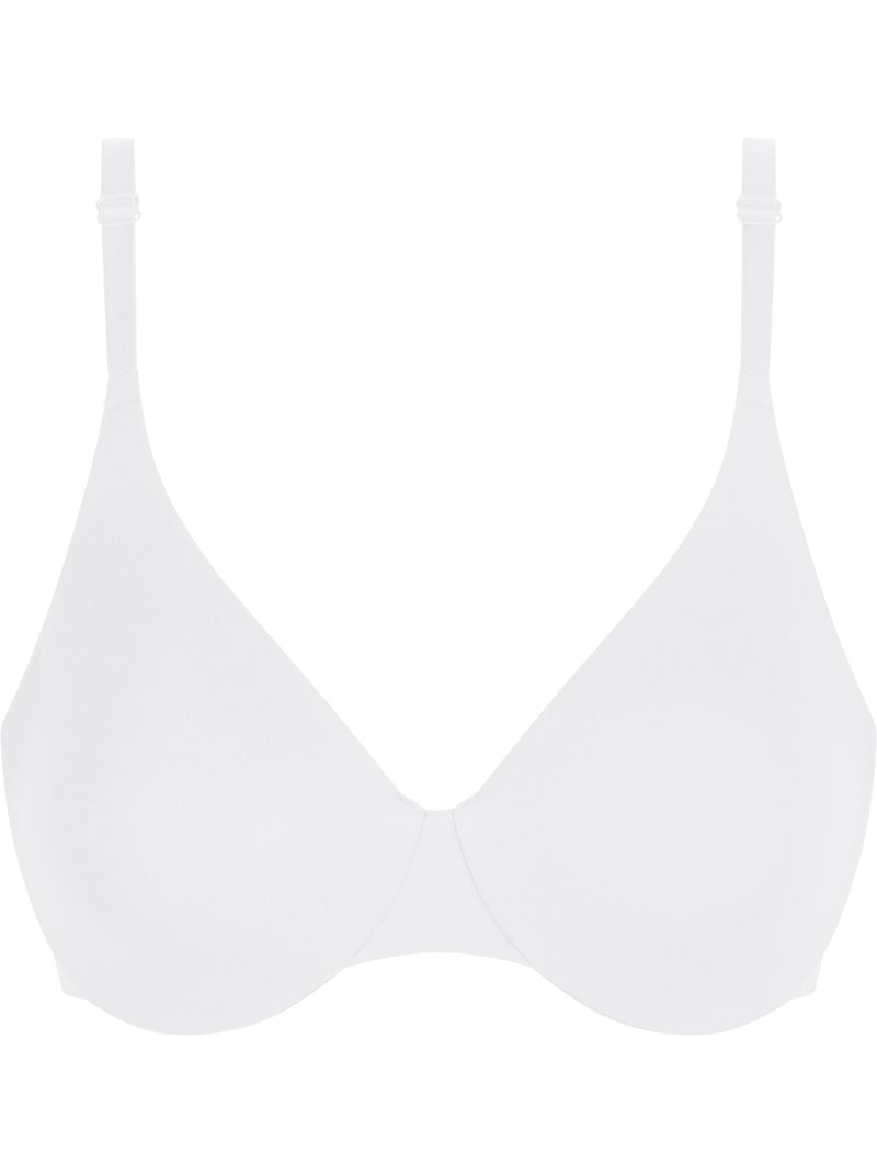 Soutien-gorge emboitant avec armatures Invisibility For Curves Blanc - Kiabi