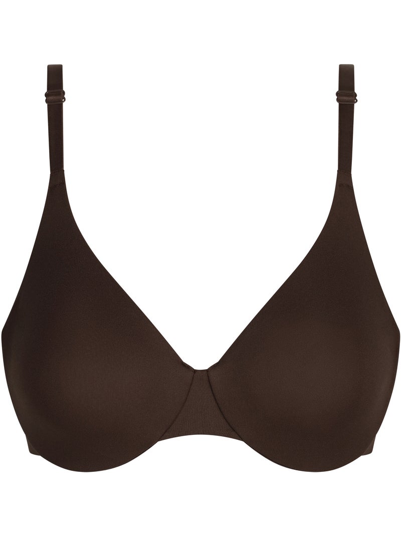 Soutien-gorge emboitant avec armatures Invisibility For Curves Marron - Kiabi