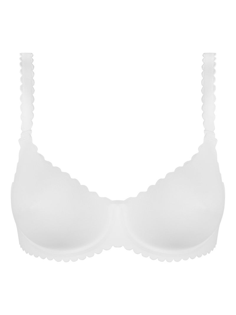 Soutien-gorge Emboîtant Avec Armatures Non Paddé Body Touch Blanc - Kiabi