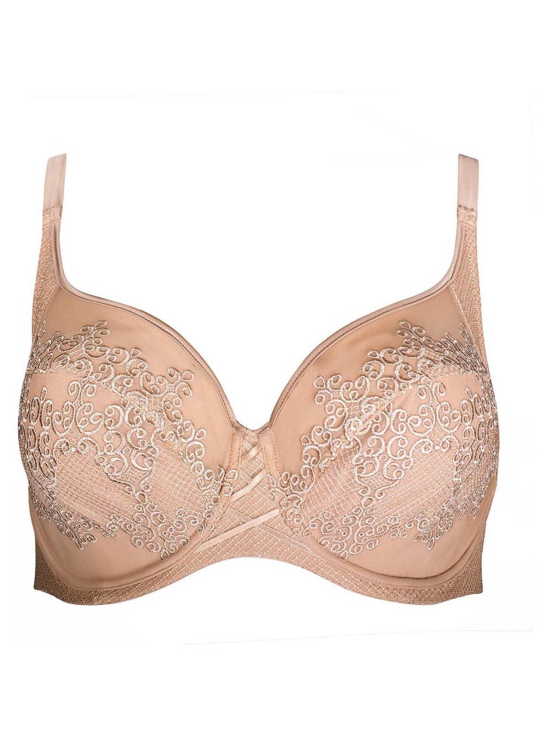Soutien-gorge emboîtant Baroc Noir - Kiabi
