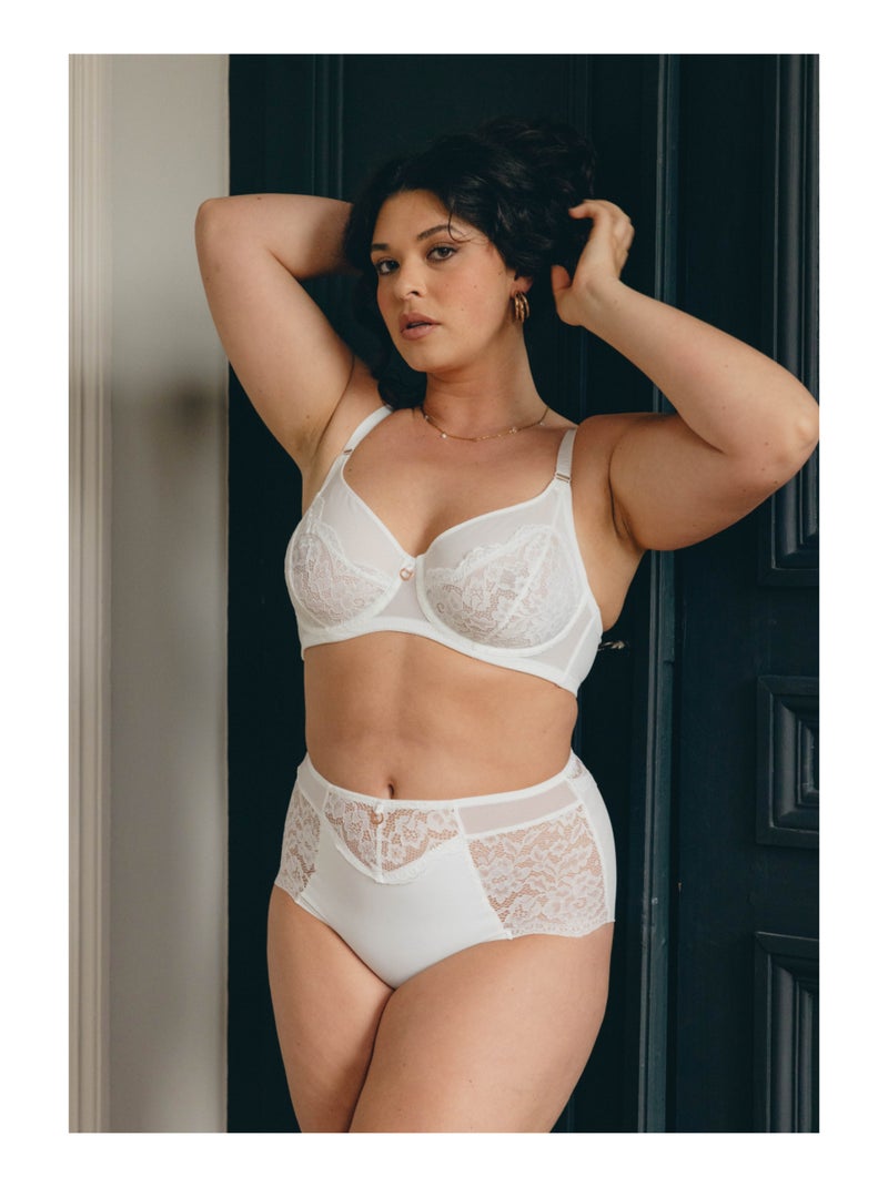 Soutien-gorge emboîtant BEAUTY Blanc - Kiabi
