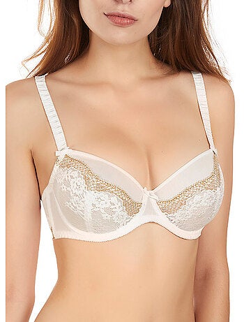 Soutien-gorge emboîtant Camille ivoire