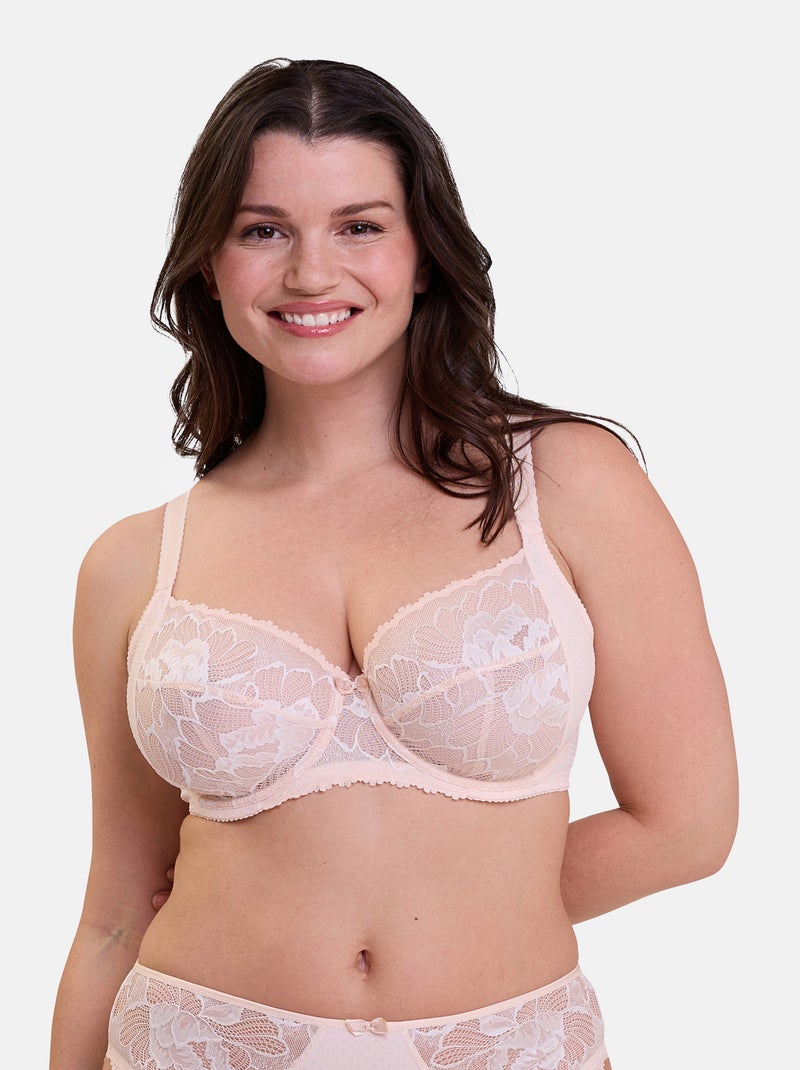 Soutien-gorge emboîtant Capucine Sans Complexe Rose pastel - Kiabi
