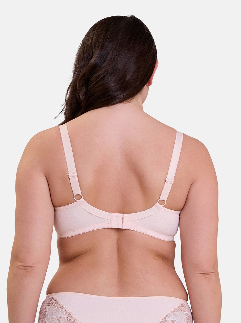 Soutien-gorge emboîtant Capucine Sans Complexe Rose pastel - Kiabi