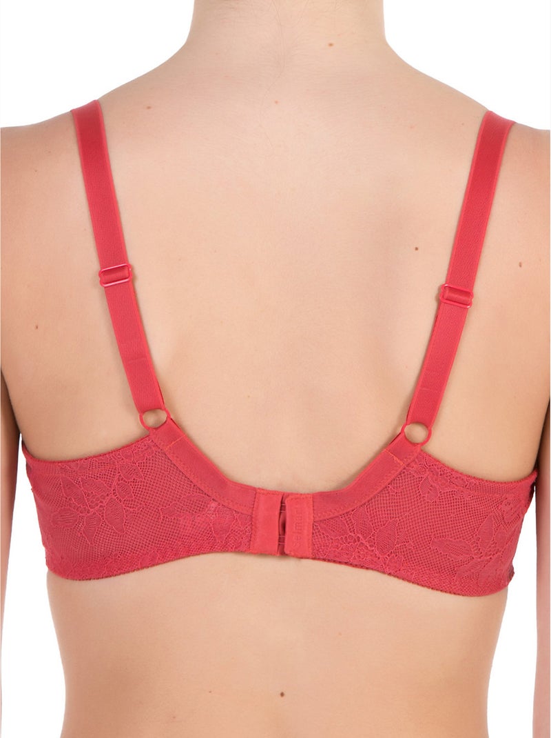 Soutien-gorge emboitant Chiara Rouge - Kiabi