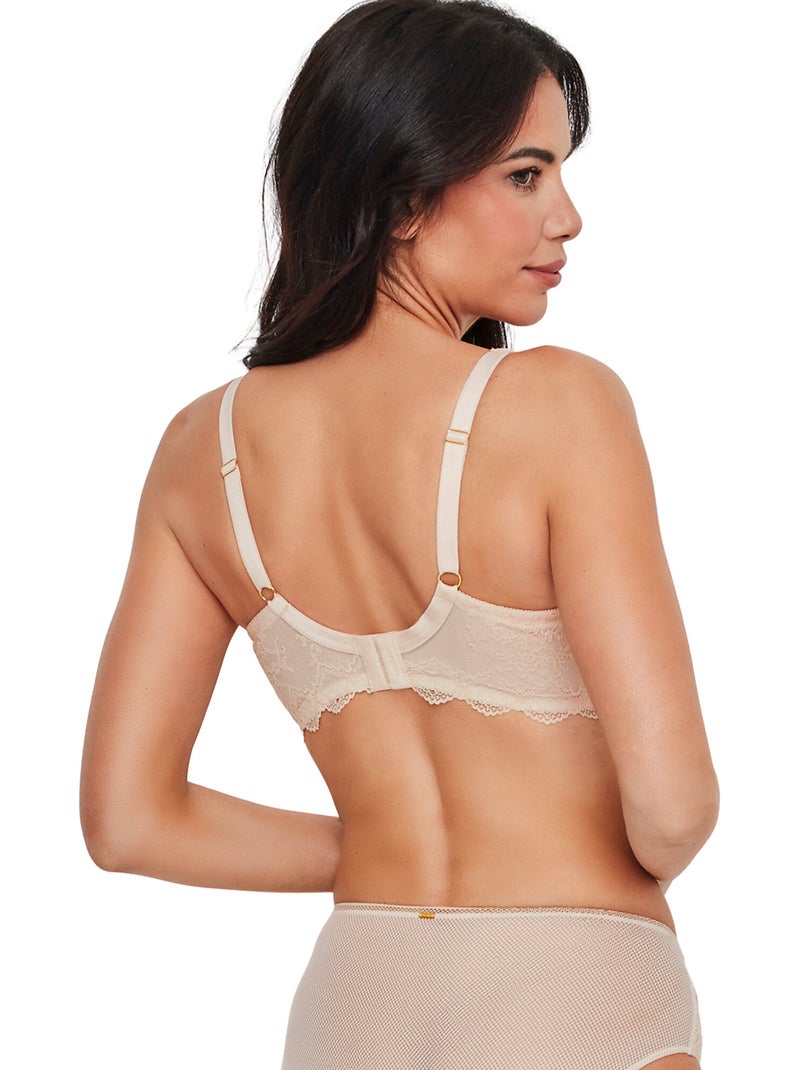 Soutien-gorge emboîtant confort armaturé MANUELA Beige - Kiabi