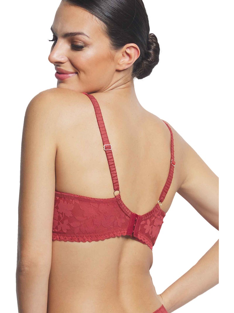 Soutien-gorge emboîtant confort Gabrielle Rouge - Kiabi