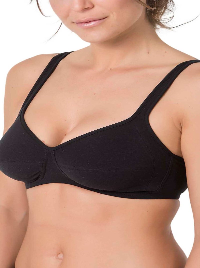 Soutien-gorge emboîtant confort sans armatures Care Beige - Kiabi