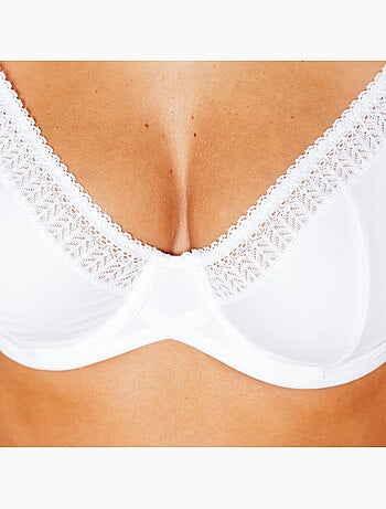 SOUTIEN-GORGE EMBOITANT COTON - RougeGorge Lingerie