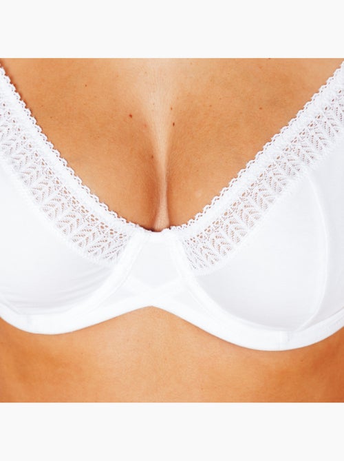 SOUTIEN-GORGE EMBOITANT COTON - RougeGorge Lingerie - Kiabi SOUTIEN-GORGE EMBOITANT COTON - RougeGorge Lingerie - Kiabi