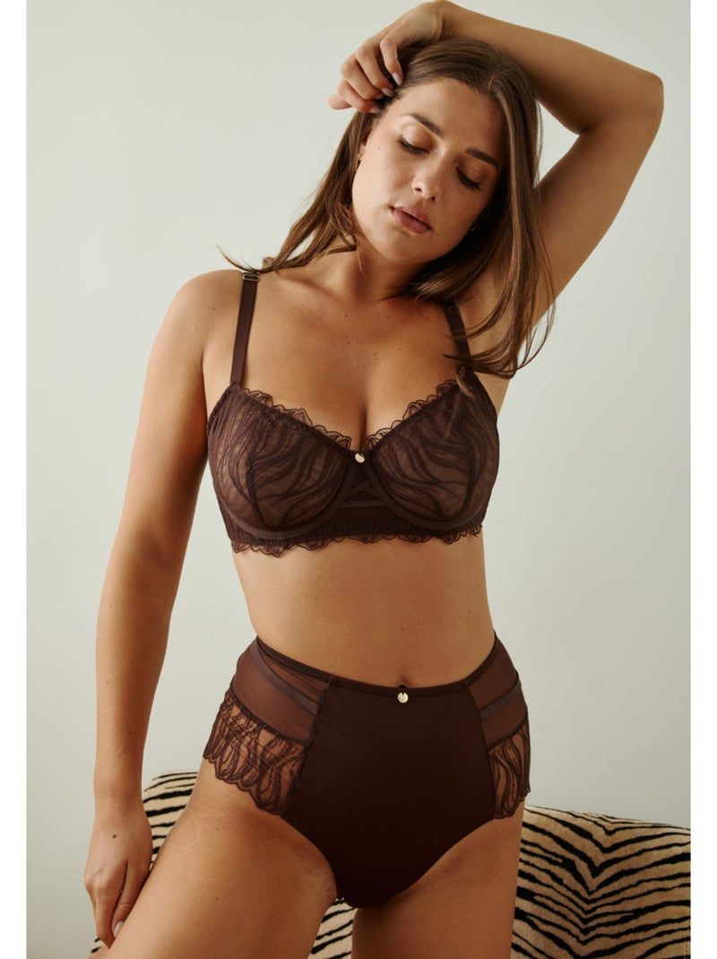 Soutien-gorge emboîtant cristy Marron - Kiabi