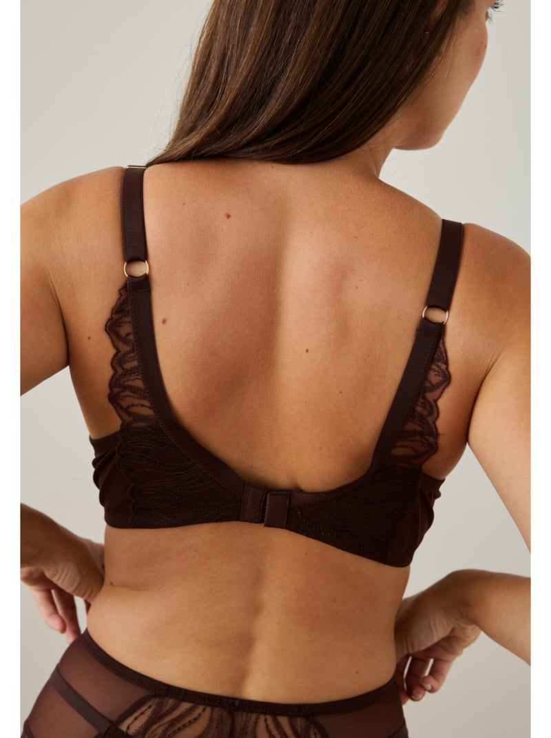 Soutien-gorge emboîtant cristy Marron - Kiabi