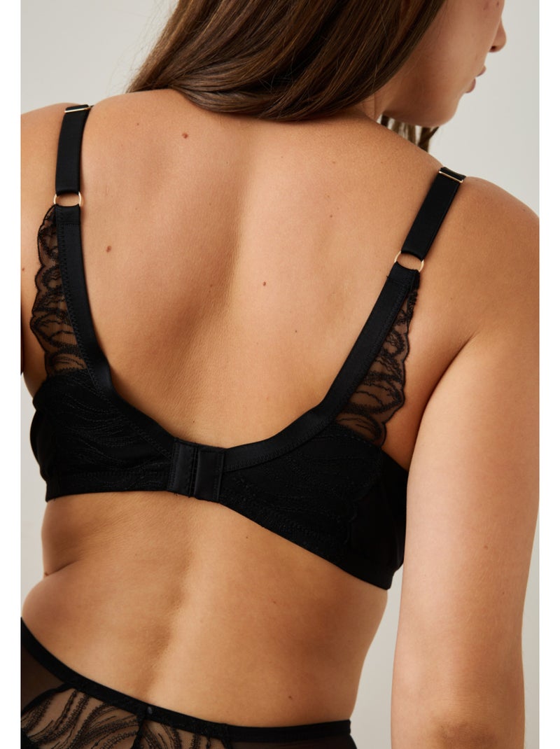 Soutien-gorge emboîtant cristy Noir - Kiabi
