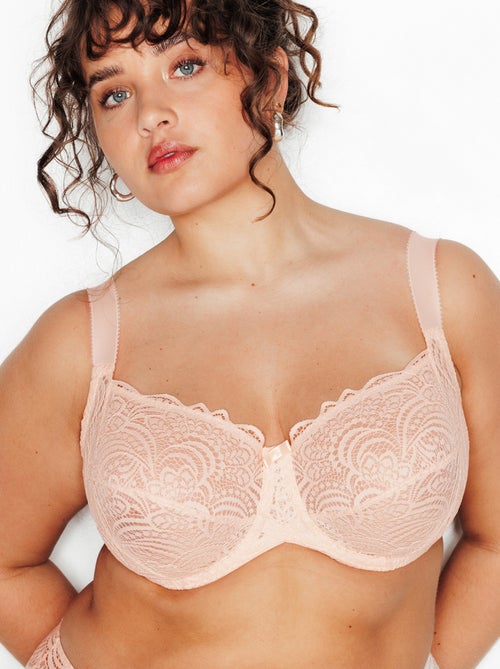 Soutien-gorge emboitant dentelle Dentelle - RougeGorge Lingerie - Kiabi