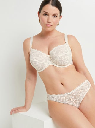 Soutien-gorge emboitant dentelle Dentelle - RougeGorge Lingerie