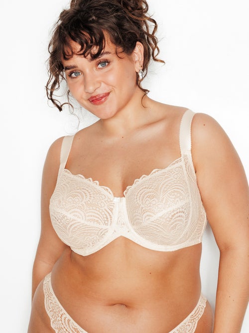 Soutien-gorge emboitant dentelle Dentelle - RougeGorge Lingerie - Kiabi