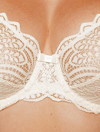 Soutien-gorge emboitant dentelle Dentelle - RougeGorge Lingerie