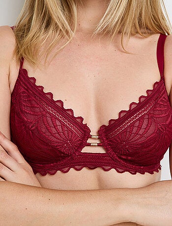 Soutien-gorge emboitant dentelle Fallon - RougeGorge Lingerie