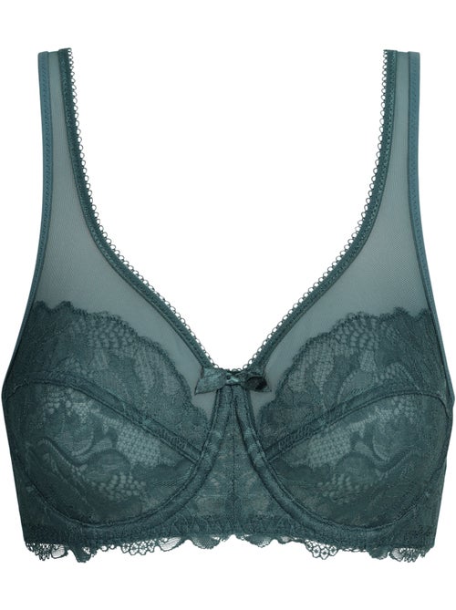 Soutien-gorge emboîtant dentelle florale Generous Essentiel - Kiabi
