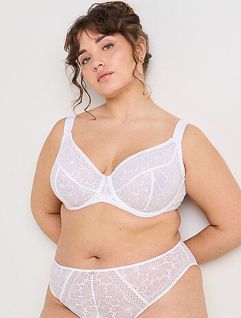 Soutien-gorge emboitant dentelle Gabi+ - RougeGorge Lingerie