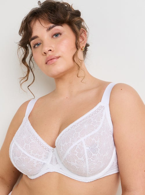 Soutien-gorge emboitant dentelle Gabi+ - RougeGorge Lingerie - Kiabi