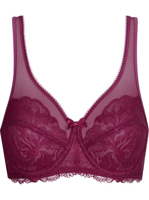 Soutien-gorge emboîtant dentelle Generous Essentiel - Kiabi